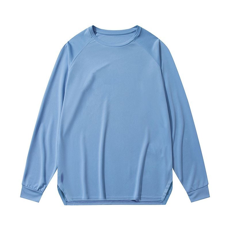Generic 2023 Long Sleeve Basketball T-Shirt Men Breathable Mesh Top Dark gray - Image 2