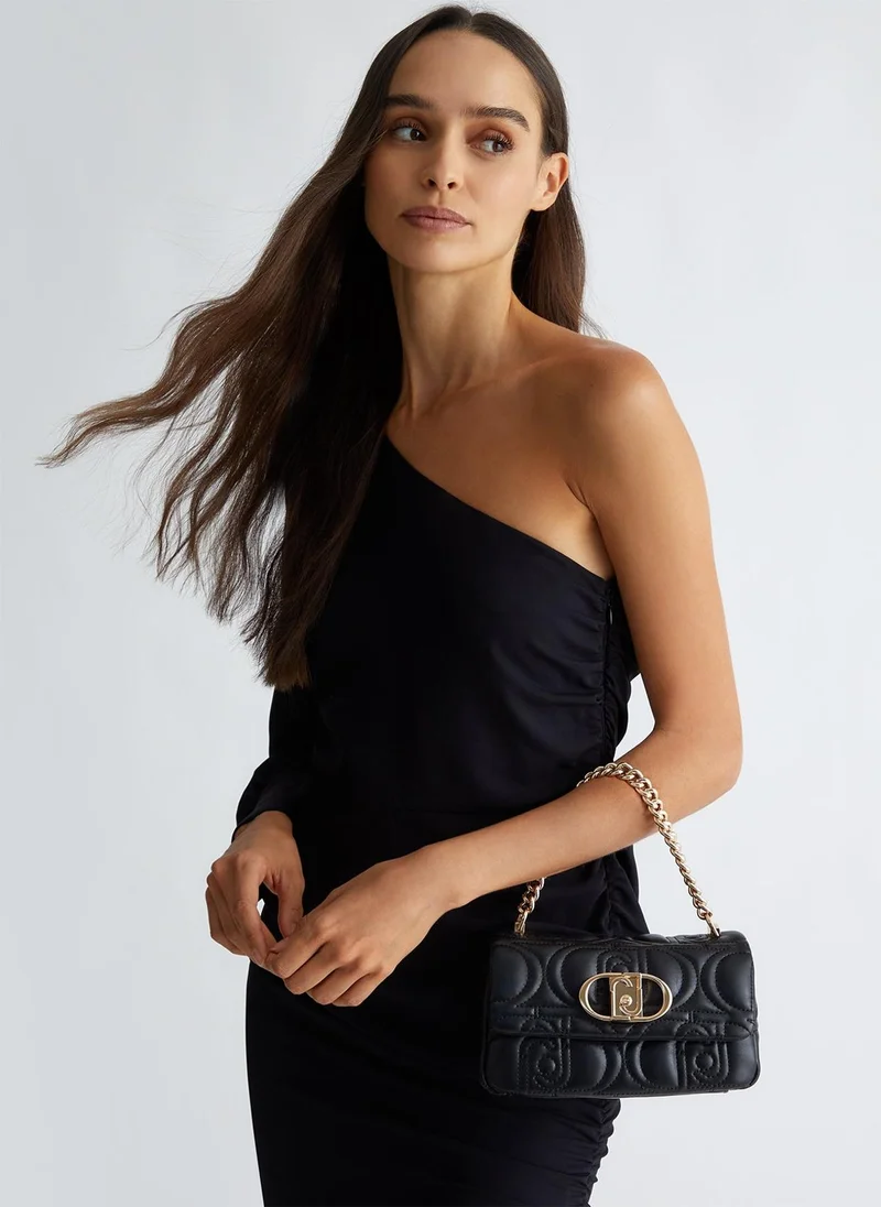 Liu Jo Black quilted mini bag