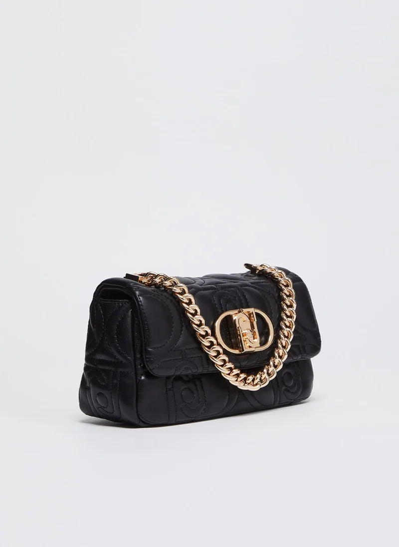 Liu Jo Black quilted mini bag