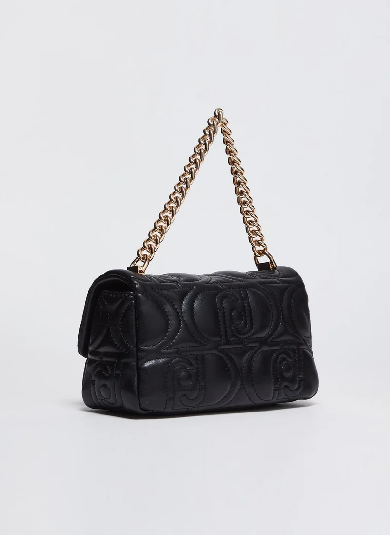 Liu Jo Black quilted mini bag