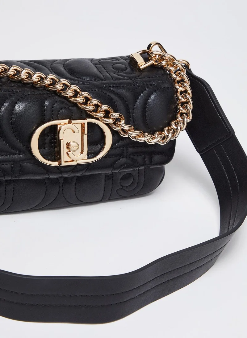 Liu Jo Black quilted mini bag