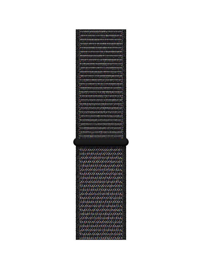 Replacement Band For Apple Watch Series 5/6/7 42/44/45mm Black - Image 3