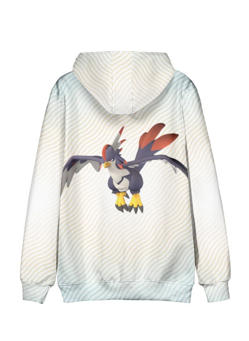 Palworld Phantom Beast Palu Animation Printed Hooded Sweatshirt for Adults and Children - Image 2
