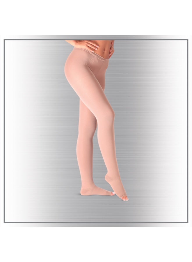 Varisocks Premium Medical Compression Pantyhose – Beige – CCL3 34–46 mmHg – OpenToe – Full Foot, Calf & Thigh Support – Sizes S–XXL – Unisex