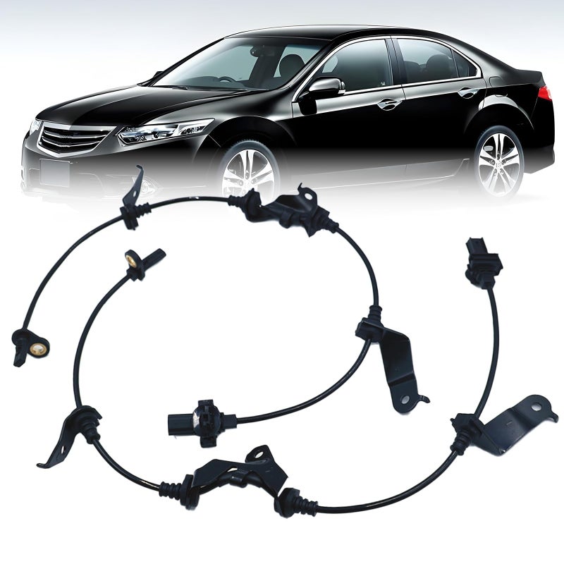 HHGKPVX ABS Wheel Speed Sensor Front Left Right Compatible with 20082012 Honda Accord 20092014 Acura TSX Driver Passenger Side ABS Sensors 57450TA0A01 57455TA0A01 2Pcs