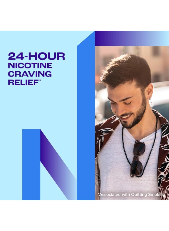 NicoDerm CQ Step 1 Nicotine Patches to Quit Smoking, 21mg, Stop Smoking Aid, 7 Count (1 Week Kit) - Image 2
