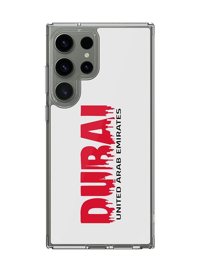 Stylizedd Classic Clear Case for Samsung Galaxy S23 Ultra , Hybrid Soft  Thin Transparent Cover [ Designed for Samsung Galaxy S23 Ultra ] - Dubai Horizon - Image 1