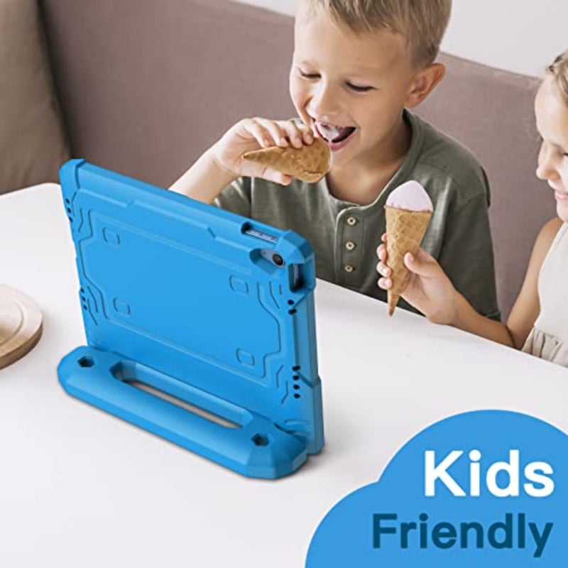 Case for iPad A16 11th/10th Gen, Blue For 2025/2022 Model, Built-in Screen Protector, 360 Handle Stand, Shockproof, Kid-Friendly - Image 5