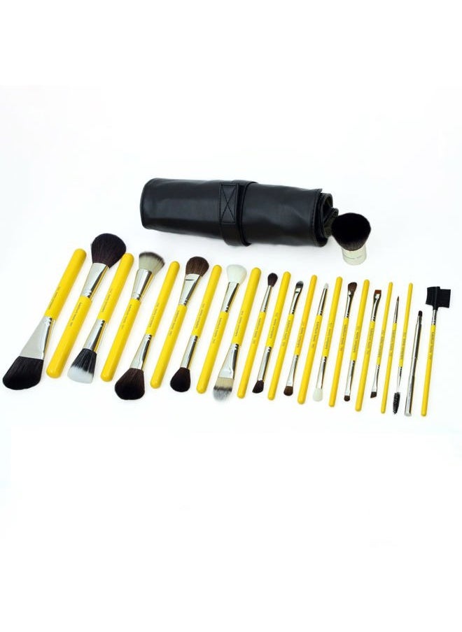 Bdellium Tools Bdellium Tools Professional Makeup Brush Studio Series - Luxury 24pc. Brush Set with Roll-Up Pouch  - Image 2