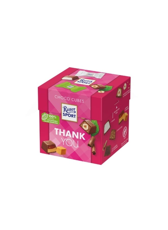 Choco Cubes, Thank You - 176g, Germany