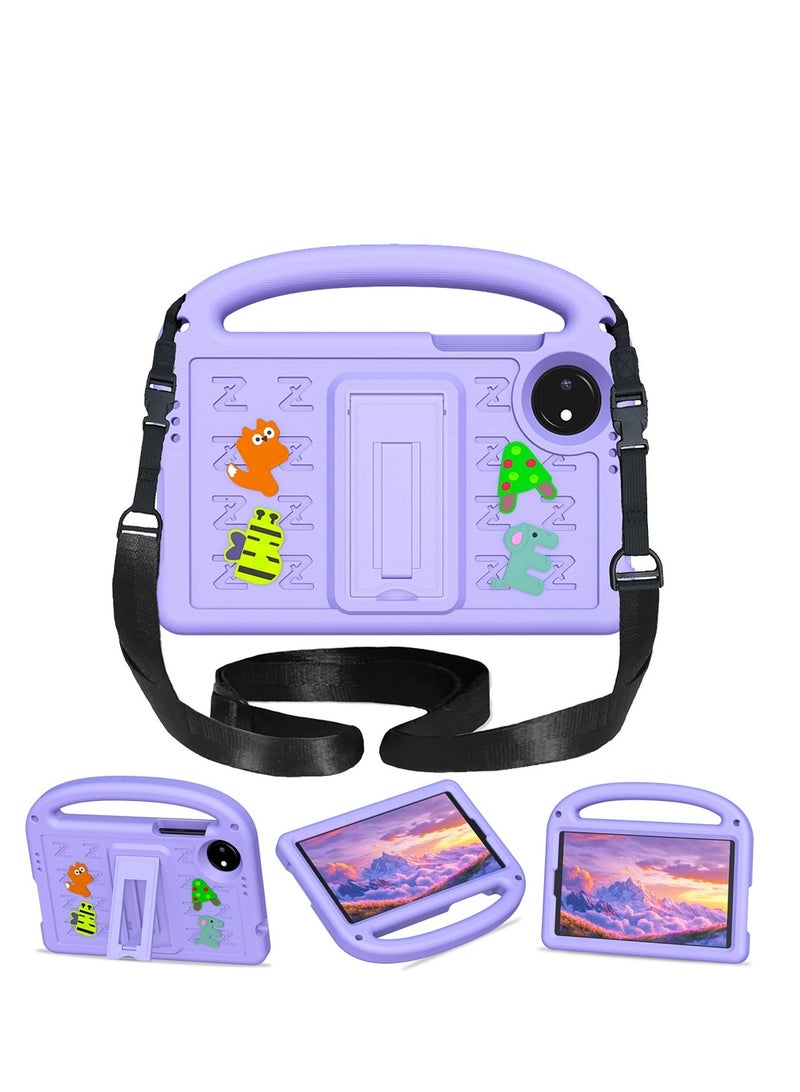 Children's Protective Case for Xiaomi Redmi Pad SE （8.7inch）2024  , shockproof cover with shoulder strap bracket - Image 1