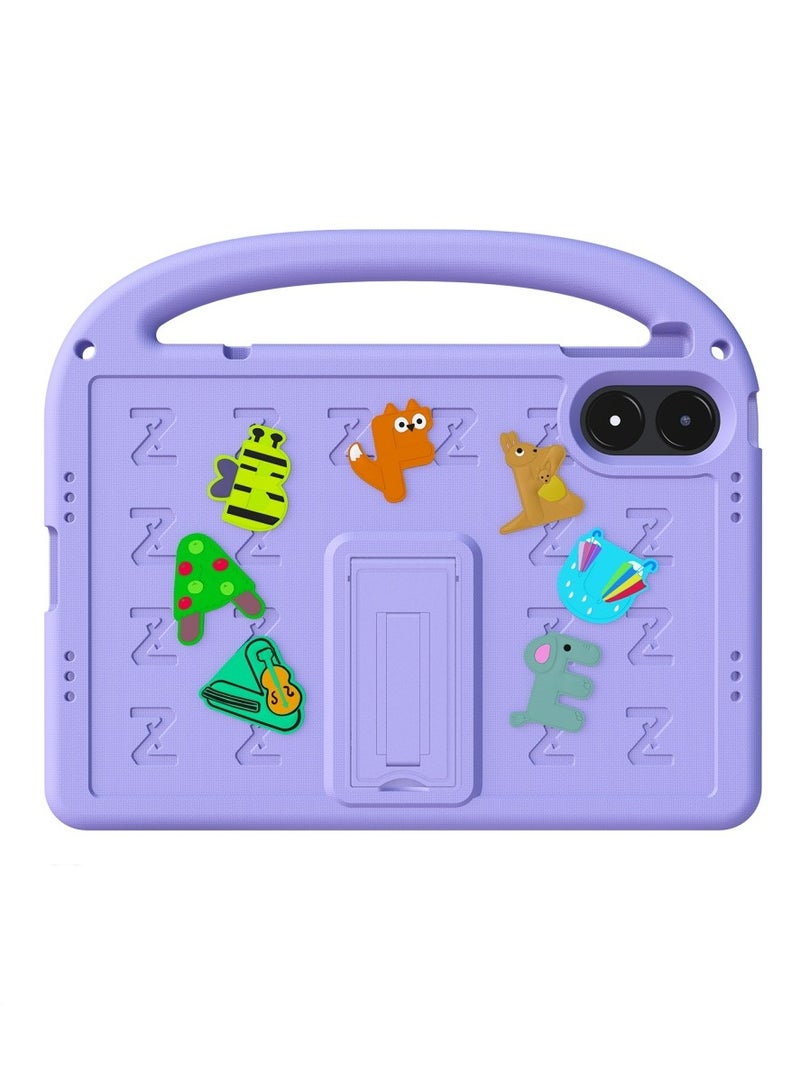 Children's Protective Case for Xiaomi Redmi Pad SE （8.7inch）2024  , shockproof cover with shoulder strap bracket - Image 4