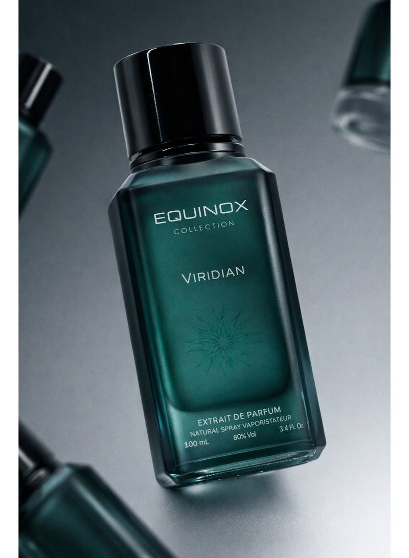 Hermoso Viridian Equinox Collection Extrait De Parfum 100ml – Luxury Long-Lasting Perfume | Fruity, Floral & Musky | Premium Unisex Fragrance - Image 1