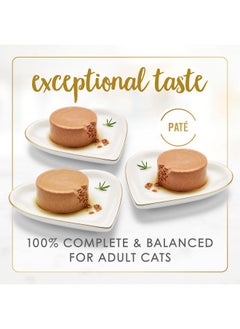Fancy Feast Fancy Feast Poultry and Beef Feast Classic Pate Collection Grain Free Wet Cat Food Variety Pack - (Pack of 24) 3 oz. Cans  - Image 3