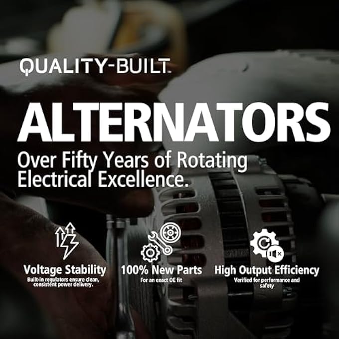 QUALITY-BUILT Premium New Alternator 15456N - OE Compatible with Select 2004-2018 Chevrolet/Pontiac/Suzuki (Aveo,Aveo5,Swift+,Wave,Wave5) - Image 4