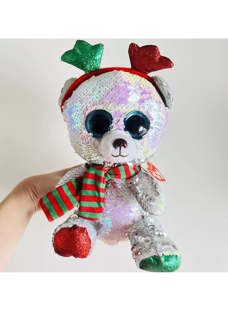 Ty Beanie Baby polar bear/teddy bear plush toy - Image 1