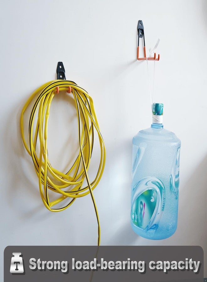 QUELIEN Large Garage Hooks, Heavy-Duty 7.5 in Cord Organizer for Garage Organization, Storage, and Hose Holder - Space-Saving and Durable Design for Home, Garage, and Workshop Use - Image 4