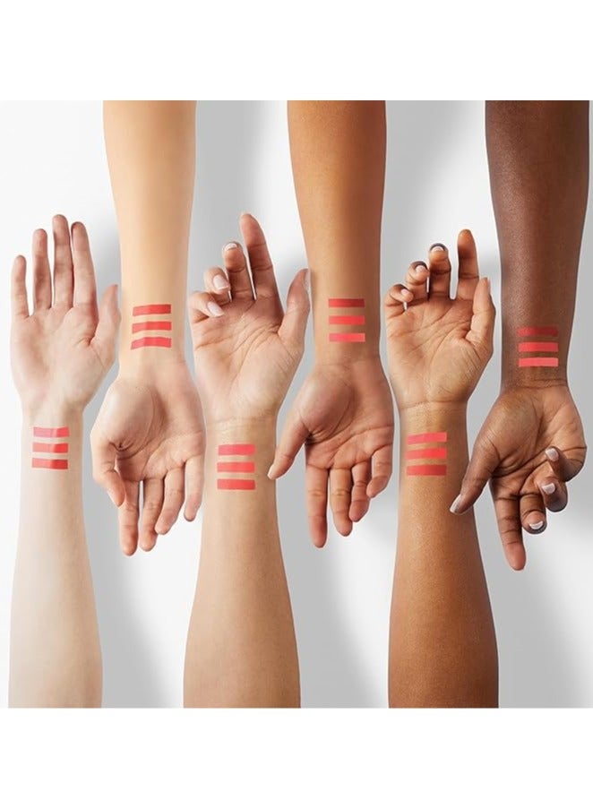 DNM 3 قطع من أحمر الشفاه السائل غير اللامع باللون الأحمر الداكن، مجموعة ملمع الشفاه للنساء، أحمر شفاه غير لامع يدوم 24 ساعة، مقاوم للتلطخ، لون 05 - Image 4