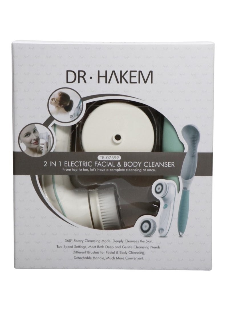 Dr. Hakem Deep facial cleansing brushes  - Image 1