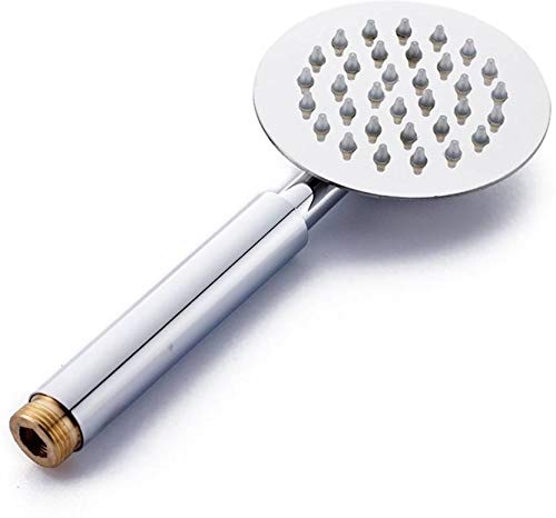 ANMEX ANMEX Circular 9 Long Ultra Slim 4 Round Rain Spray Stainless Steel Hand Shower with 15mtr Stainless Steel Shower Tube and Wall Hook Silver  - Image 3