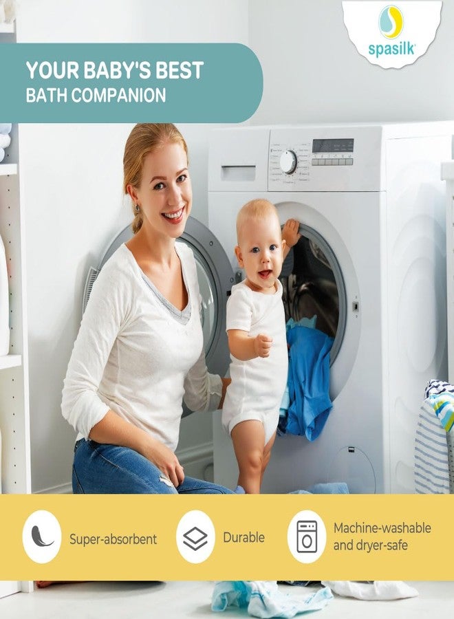 سباسيلك روب استحمام سباسيلك بغطاء رأس وأذنين للأطفال حديثي الولادة من الجنسين، روب استحمام قطني تيري ناعم ثلاثي الأبعاد، مستلزمات أساسية للأطفال، هدية مثالية لحفلات استقبال المولود، دب رمادي، مقاس واحد - Image 5