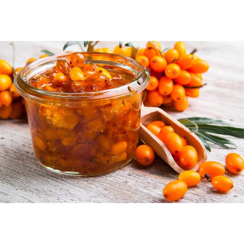 بذور نبق البحر (Hippophae rhamnoides) - 100 بذرة - أصناف تراثية - تلقيح مفتوح - Image 2