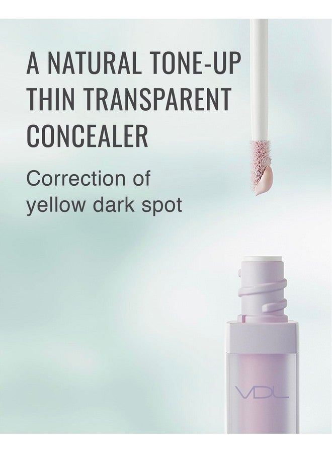 VDL VDL Expert Color Under-Eye Primer (Purple, 0.19 oz) - Color-Correcting Concealer for Dark Circles, Uneven Skin Tone. Hydrating, Smooth. Korean Makeup. - Image 3