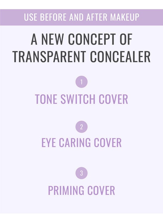 VDL VDL Expert Color Under-Eye Primer (Purple, 0.19 oz) - Color-Correcting Concealer for Dark Circles, Uneven Skin Tone. Hydrating, Smooth. Korean Makeup. - Image 5