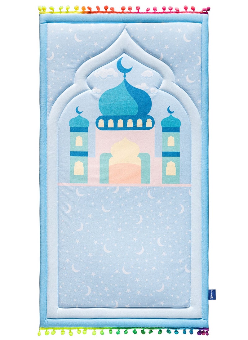 Blue-Ish Kids Prayer Mat - pzsku/Z7FA837028B3CBEB54ADBZ/45/_/1737367443/07ec39bf-c8a3-49e9-8fc1-5aa40dacc5e0