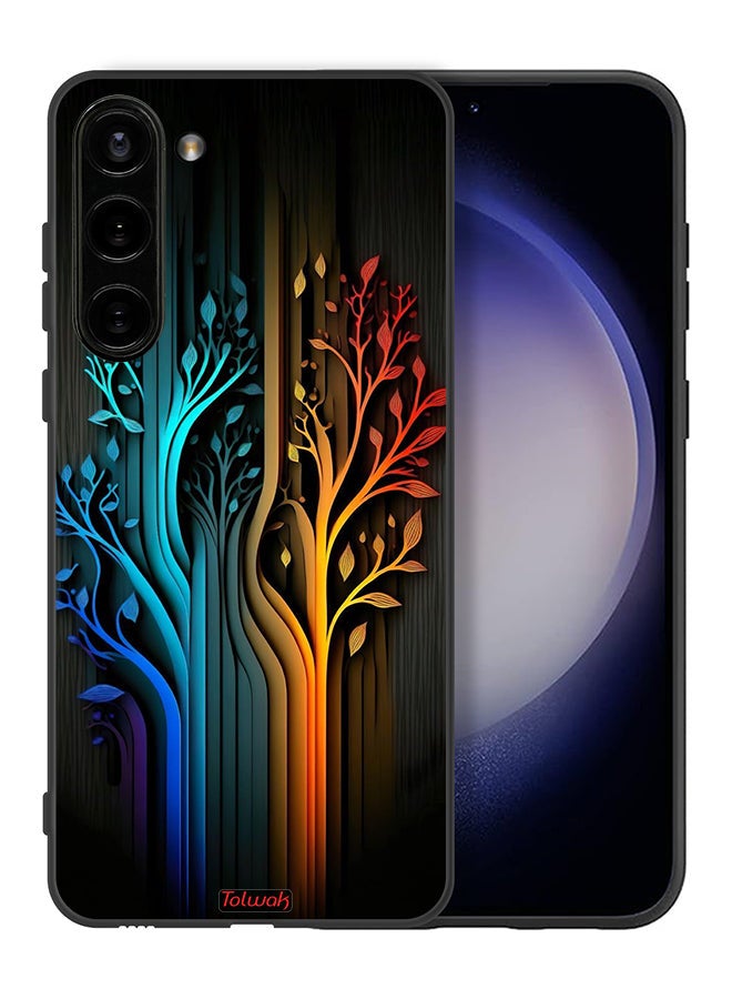 Tolwak Samsung Galaxy S23 5G Protective Case Cover Tree Leaves Art - Image 2