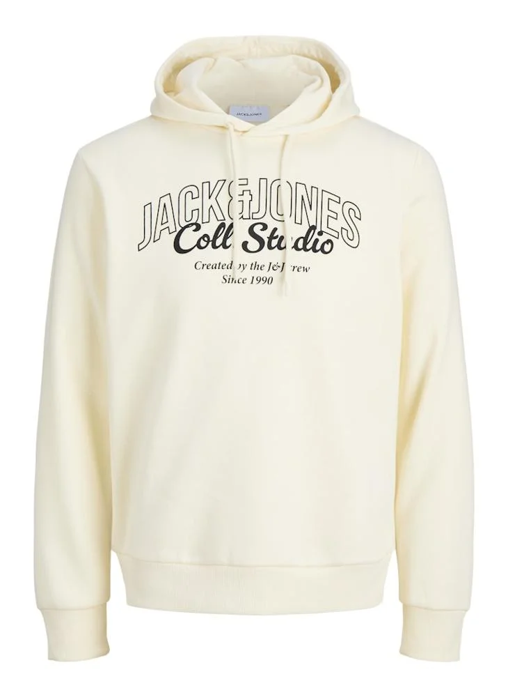 JACK & JONES Jjmakoto Drawstring Detailed Hoodie