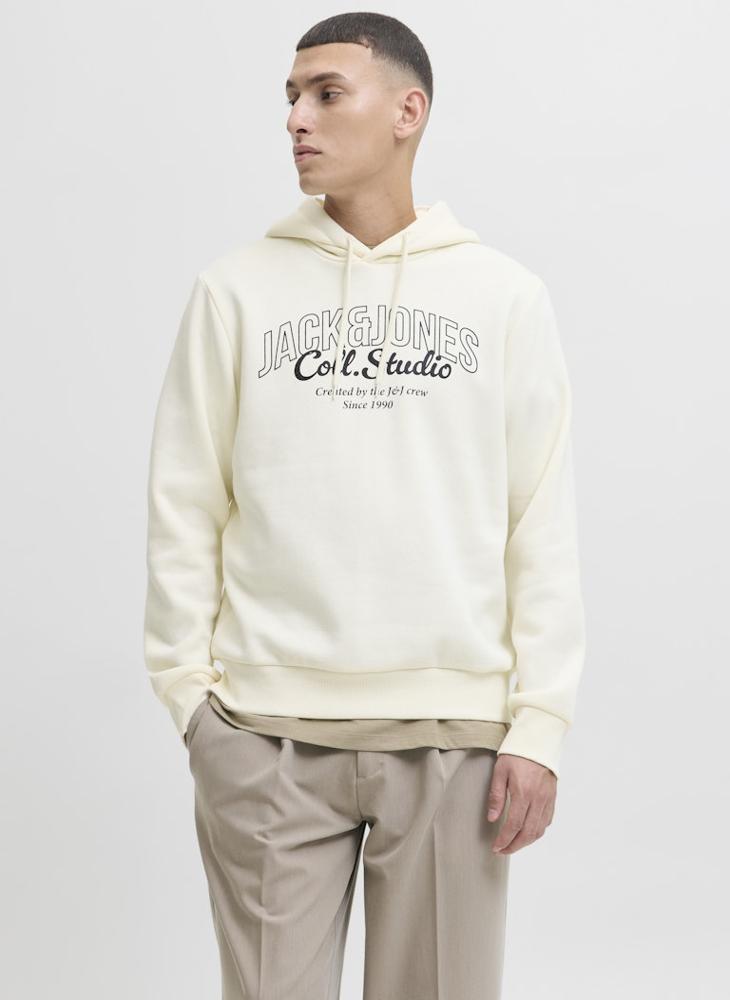 JACK & JONES Logo Pullover Hoodie - Image 1