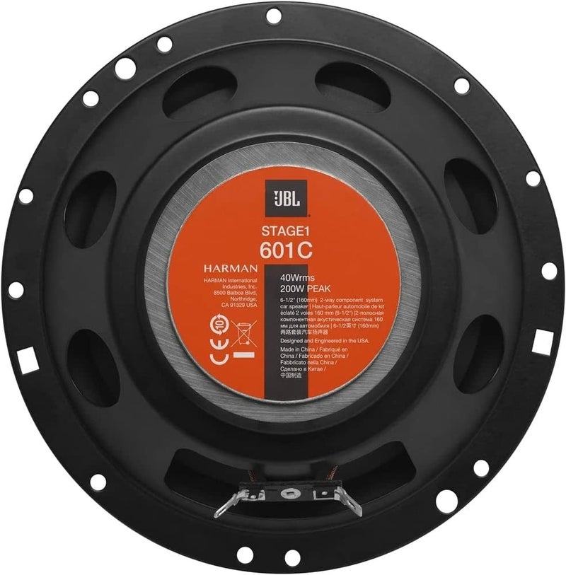 JBL مكبرات صوت السيارة JBL STAGE1 601C 400W ذروة (80W RMS) 6.5" سلسلة Stage1 ثنائية الاتجاه - Image 4