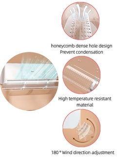 ShebSheb Adjustable Air Conditioner Deflector,Anti Direct Blowing Wind Direction Baffle,Anti-Condensation Air Cooled Baffle  - Image 2