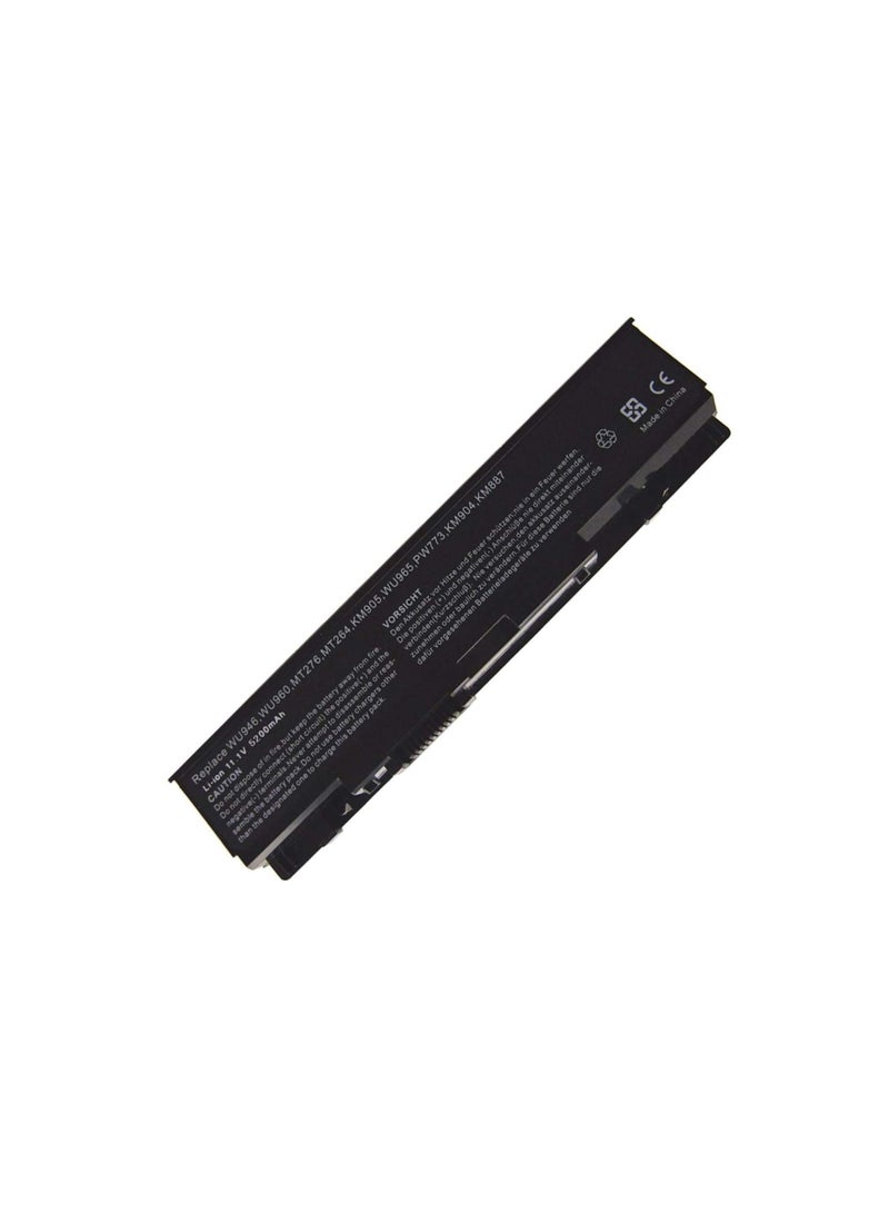 Terabyte REPLACEMENT 11.1V 5200mAh WU946 WU960 MT264 KM958 Battery Compatible for Dell Studio 1558 1555 1537 1535 1557 1536 PP39L PP33L - Image 1