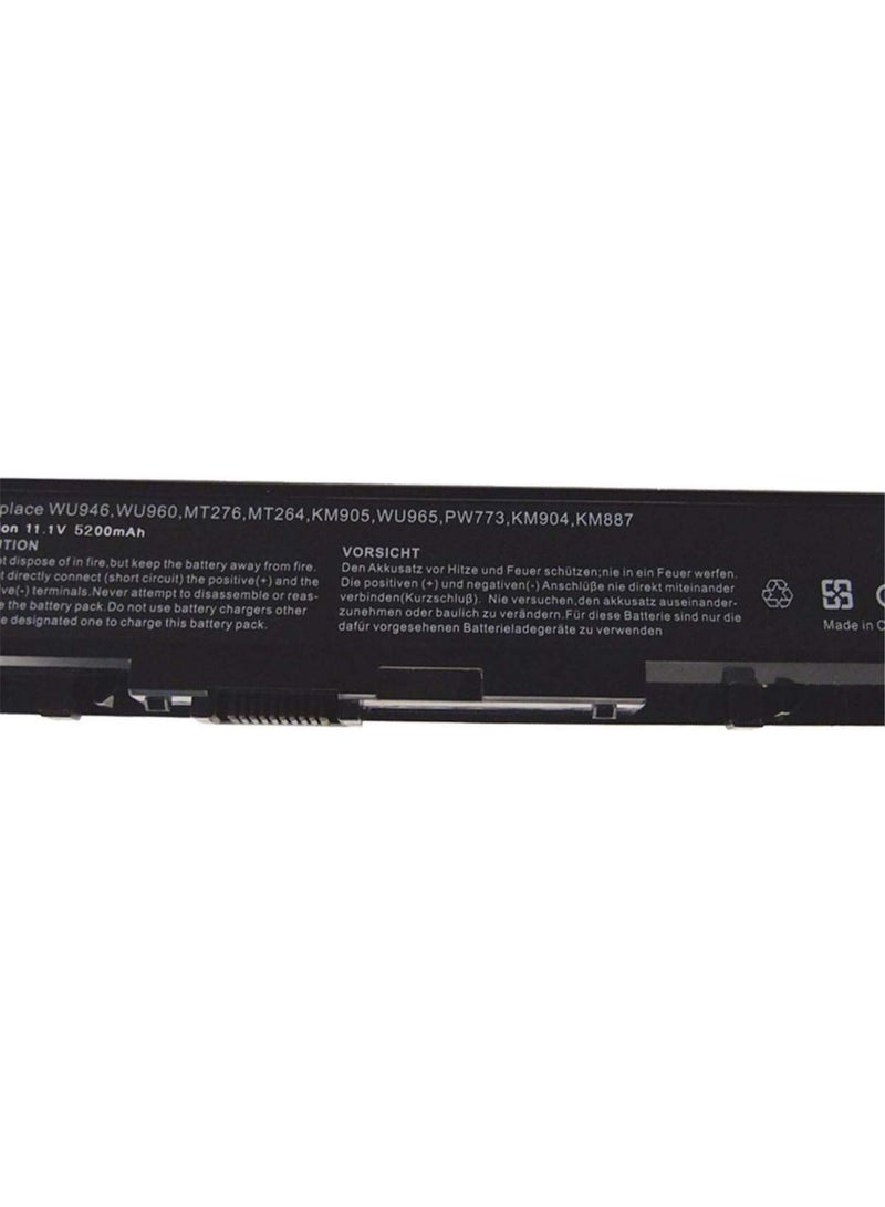 Terabyte REPLACEMENT 11.1V 5200mAh WU946 WU960 MT264 KM958 Battery Compatible for Dell Studio 1558 1555 1537 1535 1557 1536 PP39L PP33L - Image 3