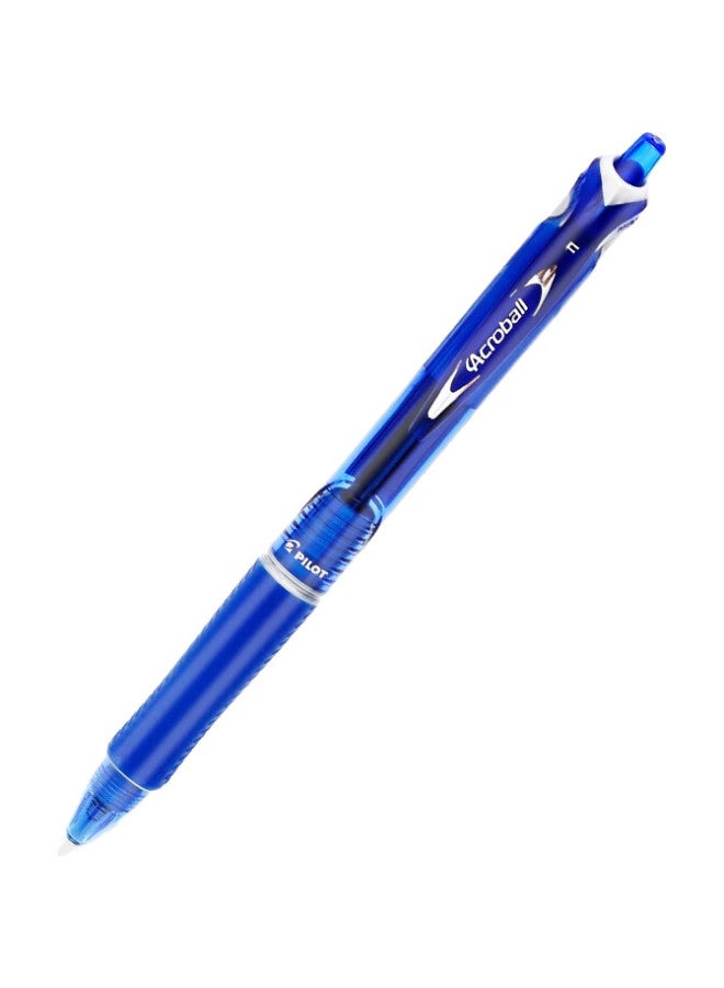 Pilot Acroball Retractable Ballpoint Pen, Smooth Writing, Medium Oil, Student Office Exam Pen, Bpab-15F, 0.7Mm, Blue, 6-Pack - Image 3