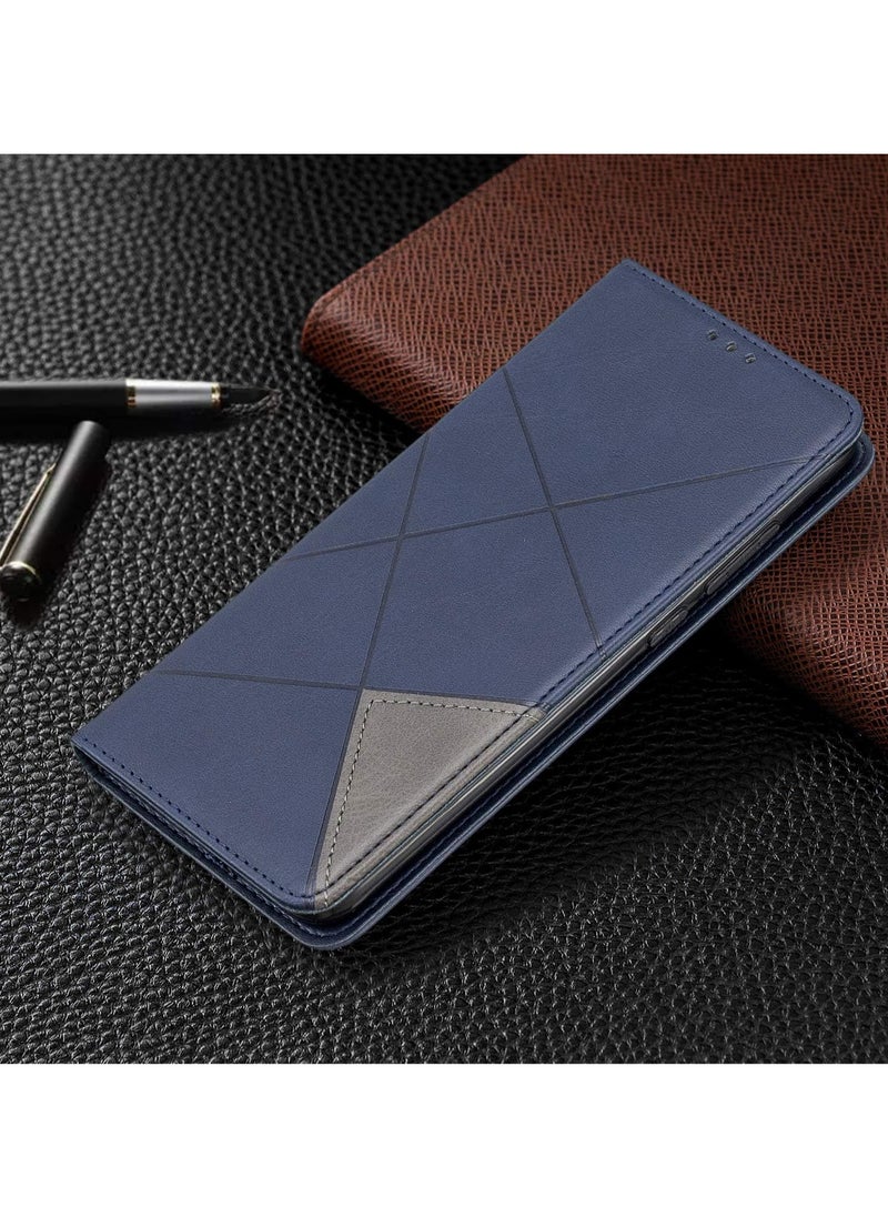 Generic - Book Case Cover For iPhone 16 Pro Magnetic Suction Leather Phone Case (Blue) - Image 1