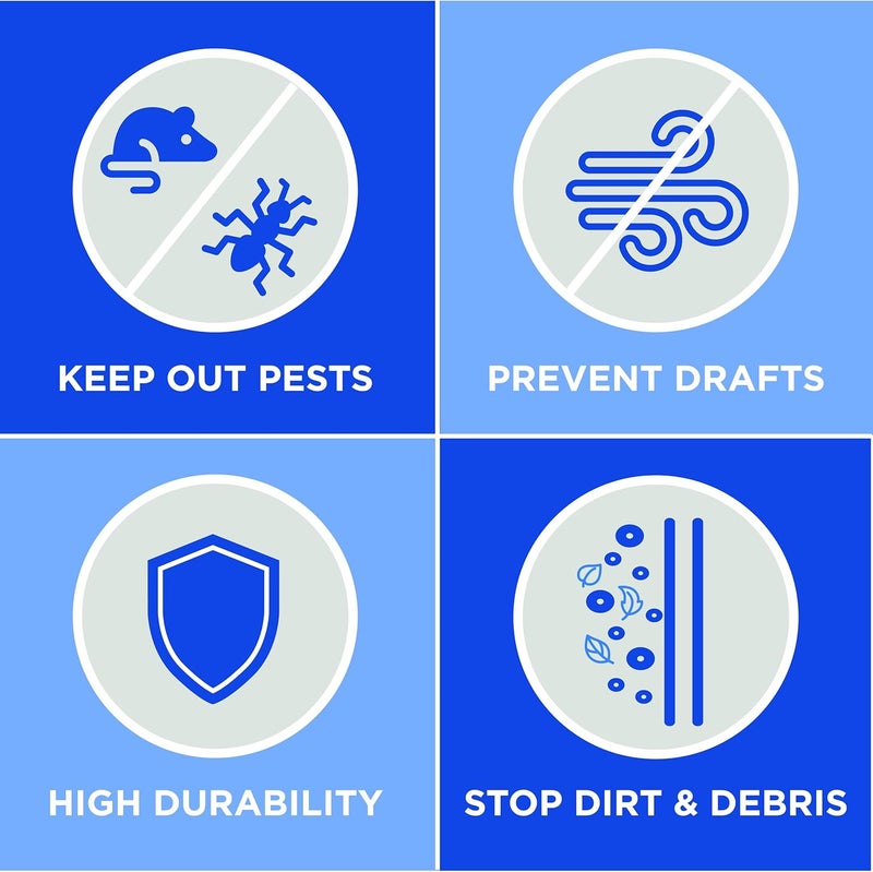 M-D Building Products 68361 1/4-Inch by 4-Inch - 36-Inch Fluted Saddle Threshold in Mill Finish - Image 5