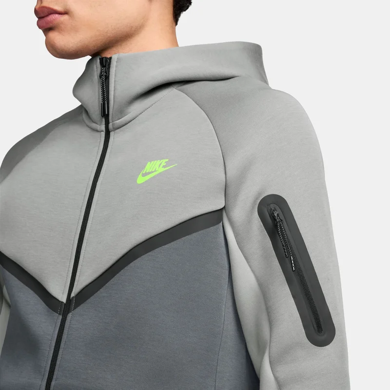 Nike Grey Men's Tech Fleece Windrunner Hoodie for Men | Best Price UAE
