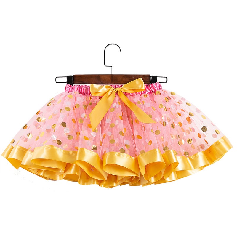 Halloween Polka Dot Tutu Skirt for Girls RT230413  - Image 3