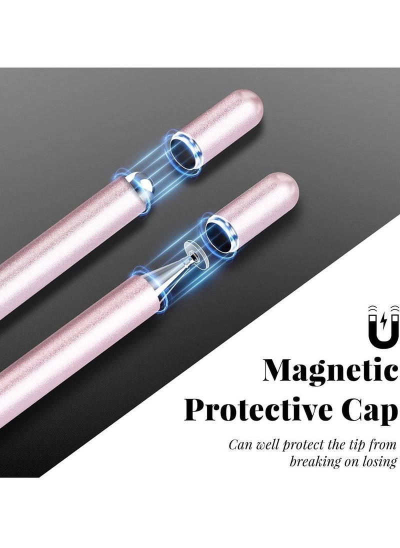 Generic - Stylus Pen For IPad Disc Stylus Pens For Touch Screens Passive Stylus With Magnetic Cap Compatible With Apple/iPhone/iPad/Android/Microsoft Tablets And All Passive - Image 1