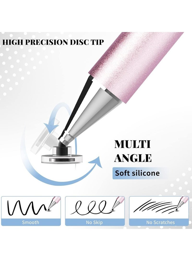 Generic - Stylus Pen For IPad Disc Stylus Pens For Touch Screens Passive Stylus With Magnetic Cap Compatible With Apple/iPhone/iPad/Android/Microsoft Tablets And All Passive - Image 1