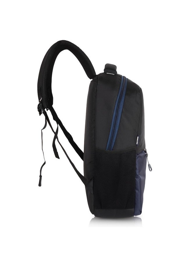 Half Moon Half Moon Vertex Professional Laptop Backpack with 15.6 Inch Laptop Compartment For Men Women Boys Girls Office I School and College Bagpack,Black  - Image 4