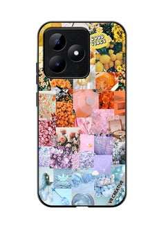 Protective Case Cover For Realme C53 Good Vibes Photo Colleges Design Multicolour