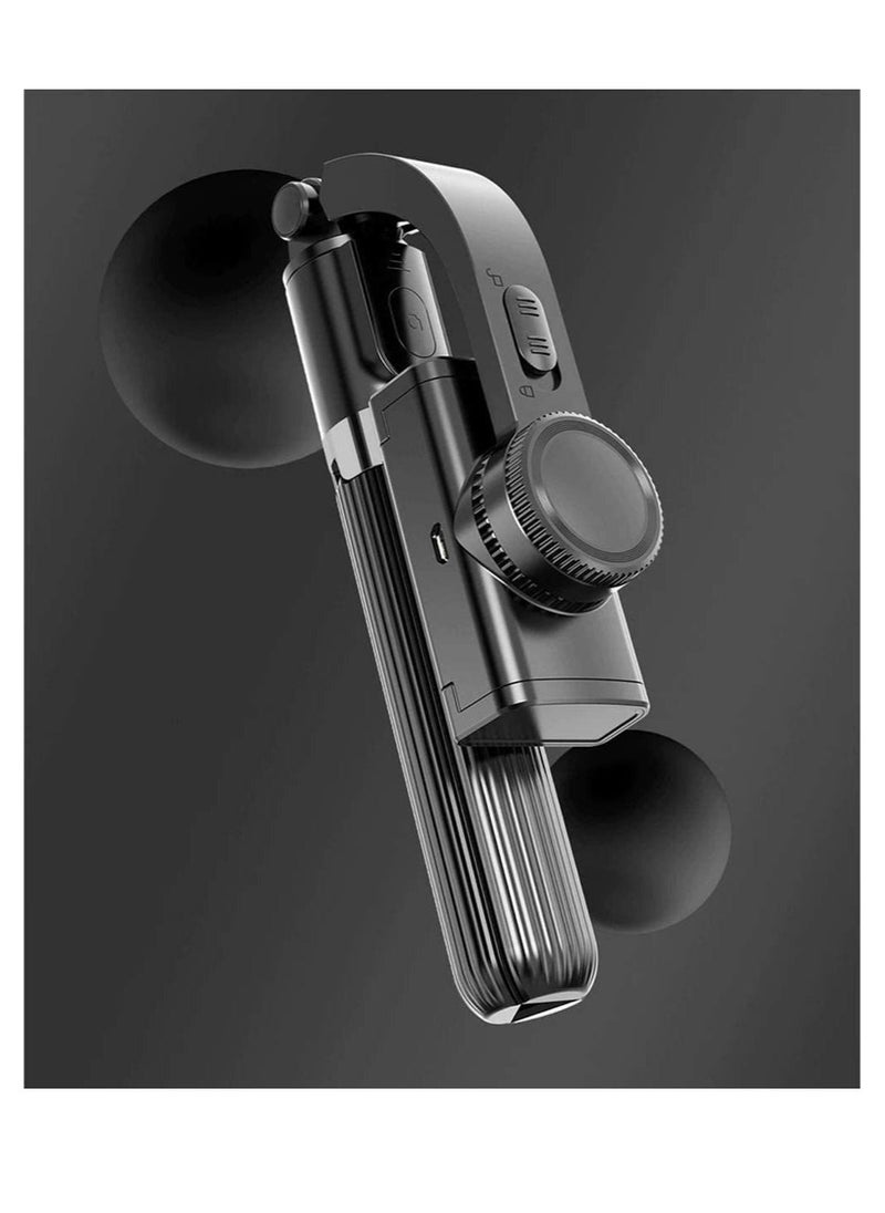 ELTRAZONE - Bluetooth Handheld Gimbal Stabilizer Mobile Phone Selfie Stick Holder Adjustable Selfie Stand With tripod - Image 1