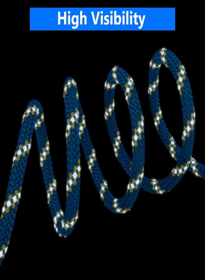 XiaZ Dog Tie Out Cable for Camping, 50ft Portable Overhead Trolley System for Dogs up to 200lbs，Dog Lead for Yard, Camping, Parks, Outdoor Events,5 min Set-up, Blue - Image 3