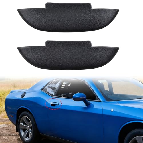 KAKABAS Door Bowl Scratch Protector Compatible with Dodge Challenger 20152023Door Handle Paint Cover Guard Bowl Protection Cover Trim Compatible with Dodge Challenger 1523 2PCS - Image 1