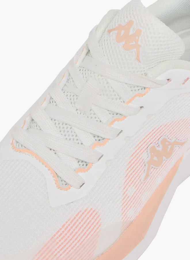 Kappa Women's Logo Detail Sports Shoes with Lace-Up Closure
