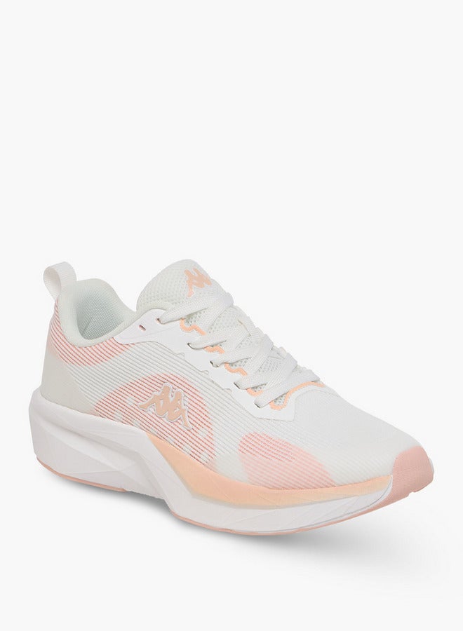 Kappa Women's Logo Detail Sports Shoes with Lace-Up Closure - Image 2